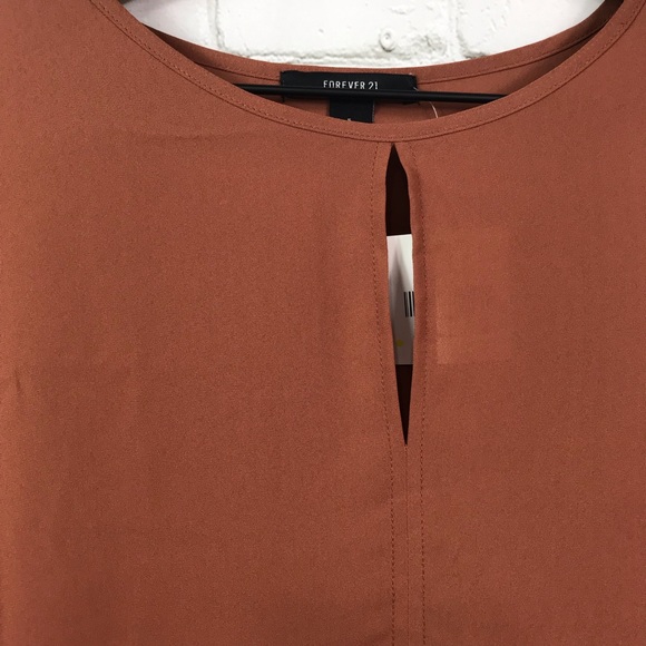 Forever21 Mauve Bell bottom Blouse - Picture 2 of 6